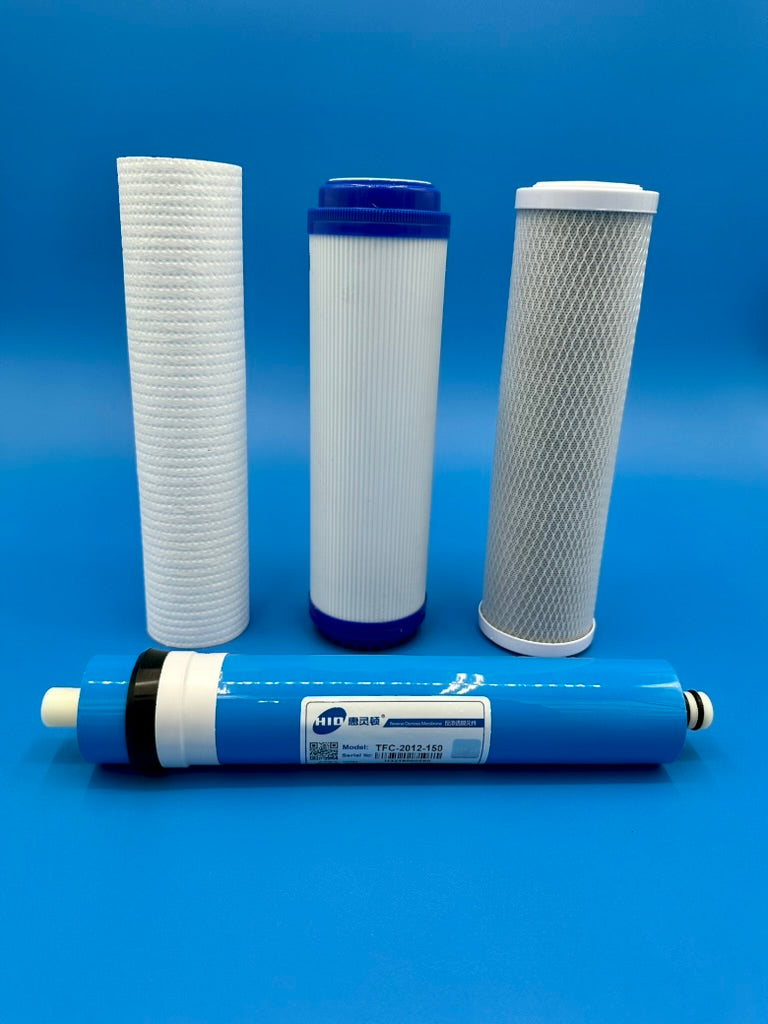Reverse Osmosis Complete Replacement Pre Filters Including RO Membrane
