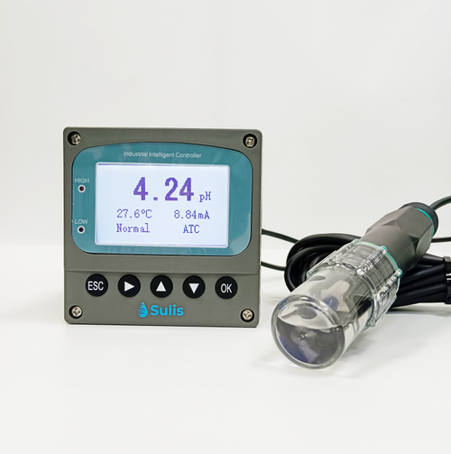 Online PH Controller with PH Probe (ATC)